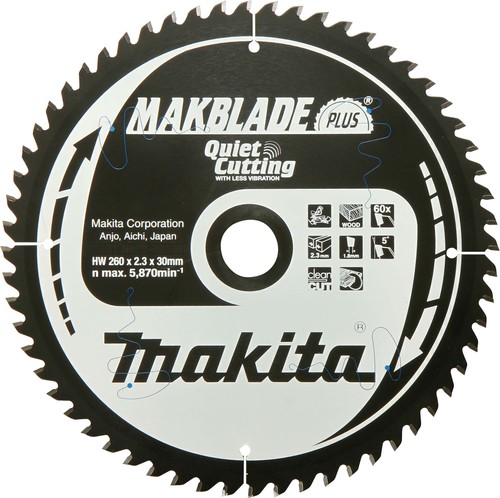 Makita Sägeblatt 255x30x72Z B-32596