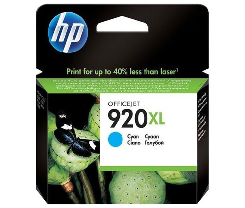 HP Tintenpatrone cyan HP 920XL/CD972AE cy