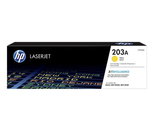 HP Lasertoner 1.300 Seiten,gelb HP CF542A ge