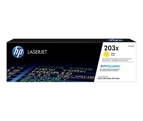 HP Lasertoner 2.500 Seiten,gelb HP CF542X ge