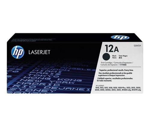 HP Lasertoner 2.000 Seiten,schwarz HP Q2612A sw