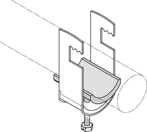 PohlCon (Puk) Kabelschelle 12-16mm 16 U-IW