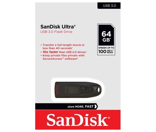 Sandisk USB 3.0 Stick 64GB Sandisk,Ultra SDCZ48-064G-U46