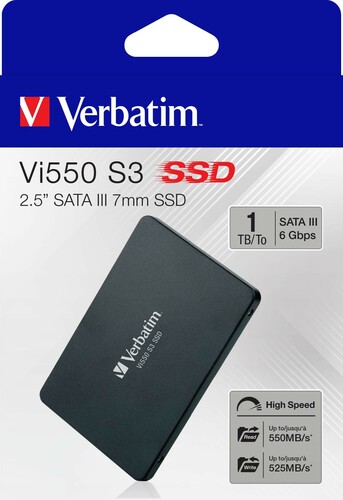 Verbatim SSD 1TB, SATA-III 6.35cm (2.5Zoll) VERBATIM 49353