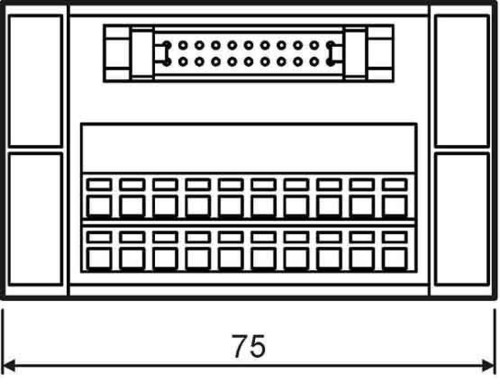 Mitsubishi Electric Terminalblock 20pol. TB-20-S