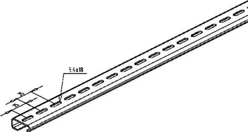 Niedax Tragschiene 2932/2 E3