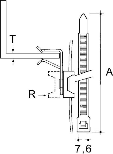 Niedax Kabelbefestigung AH1420-CT4