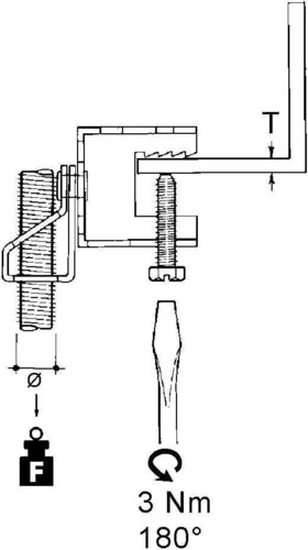 Niedax Stangenbefestigung FH107-AM10T