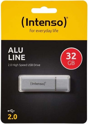 Intenso USB 2.0 Stick 32GB Alu (R)23MB/s,(W)6.5MB/s INTENSO 3521482 si