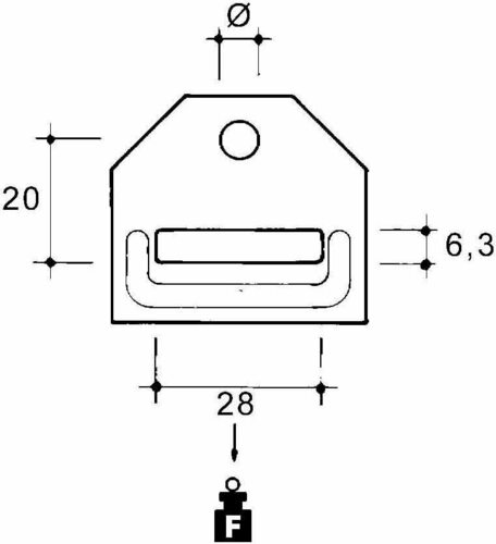 Niedax Seilbefestigung MM65-AH1420