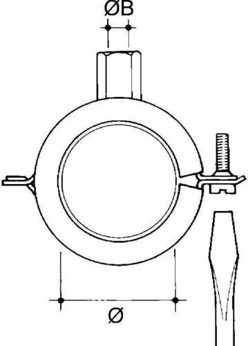 Niedax Rohrbefestigung PCH-2528