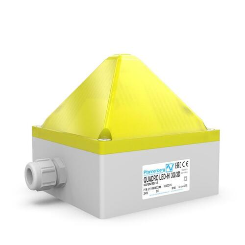 Pfannenberg LED-Leuchte 3G/3D ATEX gelb QUADRO #21108633009