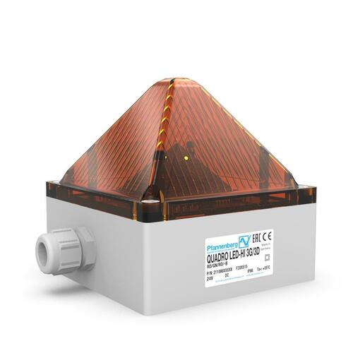 Pfannenberg LED-Leuchte 3G/3D ATEX orange QUADRO #21108634009