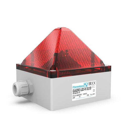 Pfannenberg LED-Leuchte 3G/3D ATEX rot QUADRO #21108635009