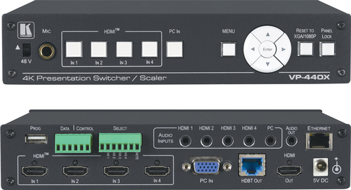 Kramer Präsentations-Umschalter 18G 4K 4:4:4 VP-440X