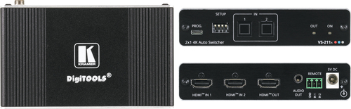 Kramer 4K HDMI Auto-Switcher 2:1 VS-211X