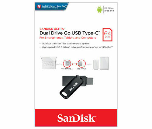 Sandisk USB 3.1 OTG Stick 64GB Sandisk,TypA-C SDDDC3-064G-G46