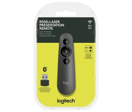 Logitech Wireless Presenter BT,Laser LOGITECH R500s