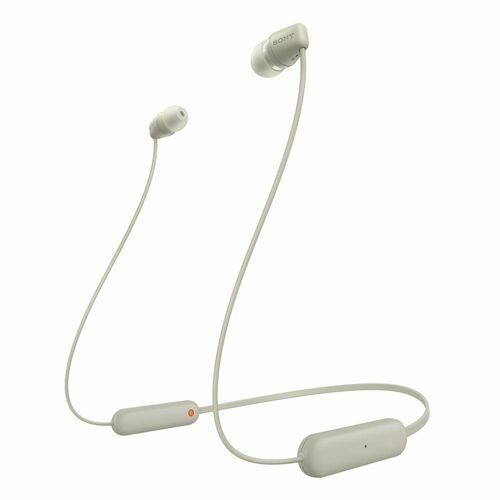 Sony Bluetooth-In-Ohr-Kopfhörer taupe WIC100C.CE7