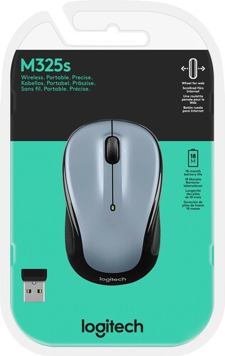 Logitech Maus Wireless Optisch,1000dpi,3T LOGITECH M325s L-si