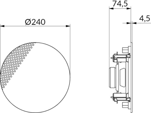 WHD Design-Lautsprecher 2-Wege,Highend R2408SLHQws