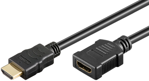 Goobay HDMI Verl.-Kabel HighSpeed 1,5m,St./Kupplg. 61308