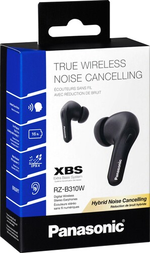 Panasonic Deutsch.CE True Wireless Kopfhörer Touch-Sensor, IPX4 RZ-B310WDE-K sw