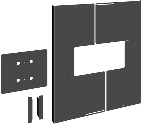 Vogels Rückwandabdeckung fDisplay Connect-it,HF,84-86Z PFA9164 sw