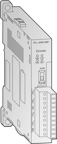 Mitsubishi Electric Positioniermodul FX3U-2HSY-ADP