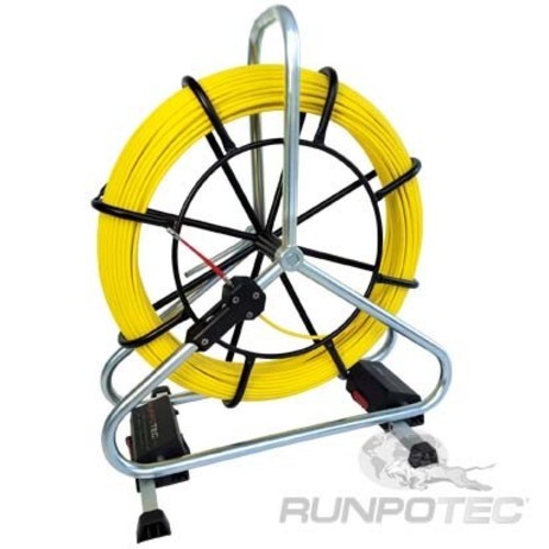 Runpotec Profi-Set Glasfaserstab Runp. 6mm RG6 60m 10063