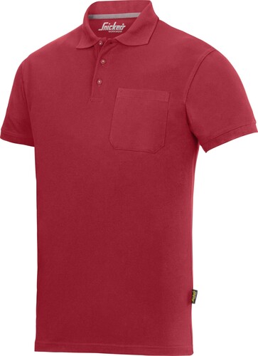 Snickers Workwear Poloshirt chili, Gr. S 27081600004