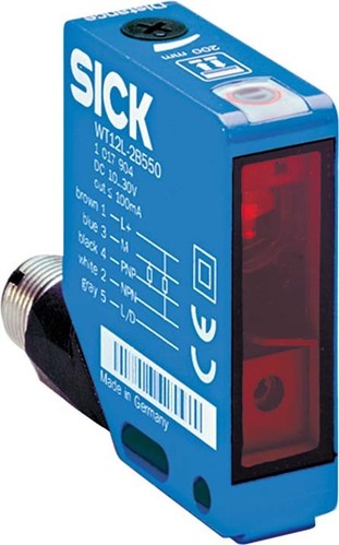 Sick Reflex.-Lichtschranke,18m DC,pnp/npn,M12,5p. WL12L-2B530