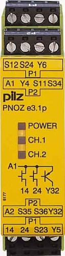 Pilz Sich.sensor.Auswertegerät 24VDC 2so PNOZ e3.1p C #784139