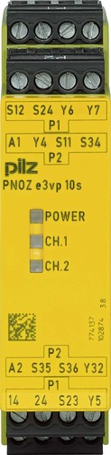 Pilz Sich.sensor.Auswertegerät 10/24VDC 1so 1so t PNOZ e3vp #774137