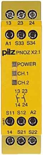 Pilz Not-Aus-Schaltgerät 24VAC/DC 2n/o PNOZ X2.1C #774305