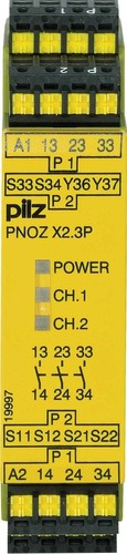 Pilz Not-Aus-Schaltgerät 24VACDC 3n/o PNOZ X2.3P C #787304