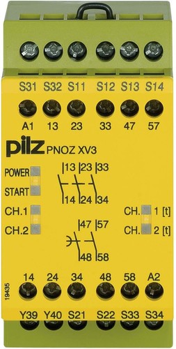 Pilz Not-Aus-Schaltgerät 0.5/24DC3n/o2n/otfix PNOZ XV3 #774544