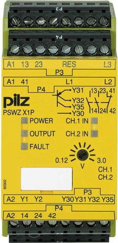 Pilz Stillstandswächer 3V/24-240VACDC PSWZ X1P #777950