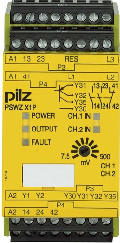 Pilz Stillstandswächer ,0075-,5V/24-240ACDC PSWZ X1P #777951