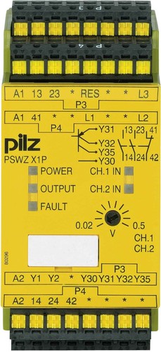 Pilz Stillstandswächer 0,5V/24-240VACDC PSWZ X1P C #787949