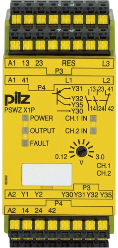 Pilz Stillstandswächer 3V/24-240VACDC PSWZ X1P C #787950