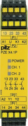 Pilz Kontakterweiterungsblock 24VDC 4n/o PZE X4.1P C #787587