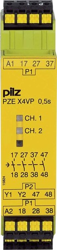 Pilz Kontakterweiterungsblock 0,5/24VDC 4n/o fix PZE X4VP C #787580