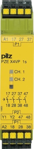 Pilz Kontakterweiterungsblock 24VDC 4n/o fix PZE X4VP C 1 #787581