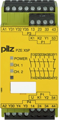 Pilz Kontakterweiterungsblock 24VDC 5n/o 2so PZE X5P #777150