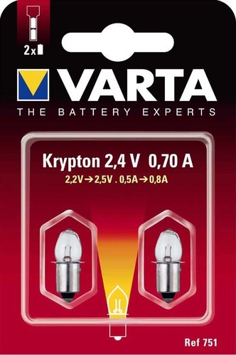 Varta Cons.Varta Glühlampe 2,4V 751 Bli.2