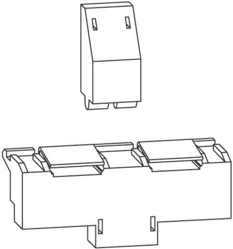 Mitsubishi Electric Adapter f.Hutschienenmontage Q60DIN1