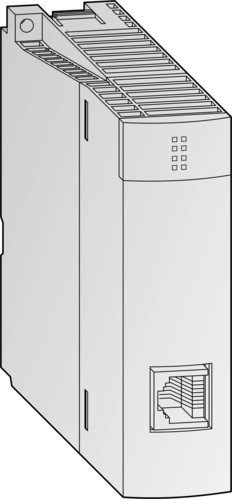 Mitsubishi Electric Ethernet Modul 100 Mbaud,10Base-T QJ71E71-100