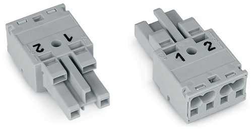 WAGO GmbH & Co. KG Buchse 2-polig Kod. B,grau 770-242