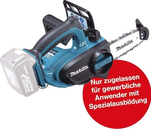 Makita Akku-Kettensäge 18V o.Akku/Ladegerät DUC122Z